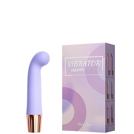 Vibrador Recarregável Ponto G, Possui 10 Modos de Vibração –  Disponível em 2 Cores - VIBRATOR HAPPY WE LOVE