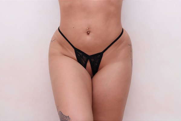 Calcinha Bruna – Calcinha Trepadeira com Abertura Frontal
