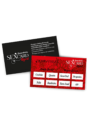 Raspadinha Hard Sex Card - Dominatrixxx