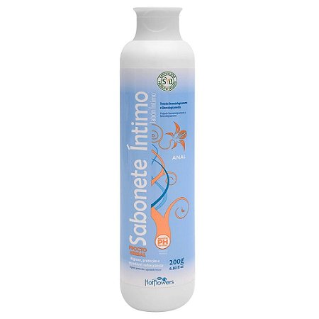 Sabonete Íntimo Anal Conforto, Frescor e Recuperação - Hot Flowers 200g