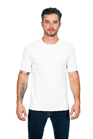 Camiseta Básica Off White