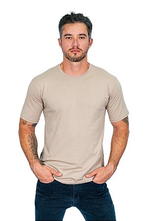 Camiseta Básica Cáqui