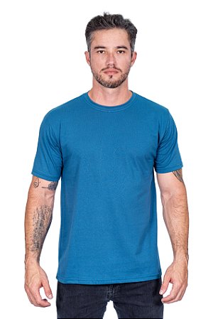 Camiseta Básica Azul Petróleo