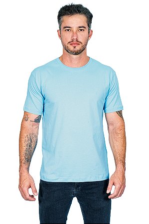 Camiseta Básica Azul Bebê
