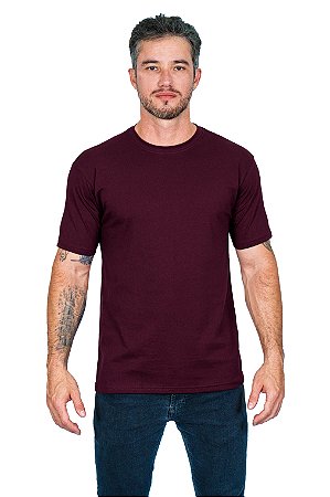 Camiseta Básica Vinho