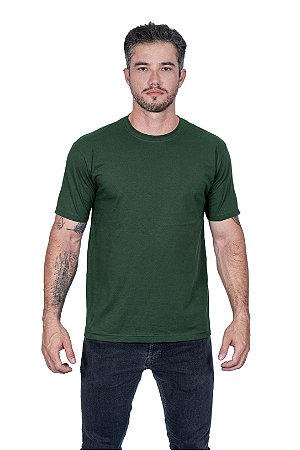 Camiseta Básica Verde Musgo