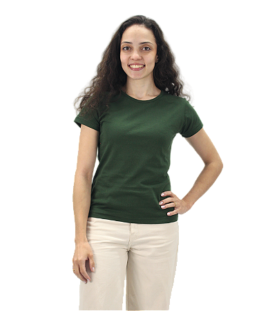 Baby Look Verde Musgo