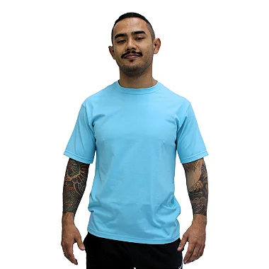 Camiseta Básica Azul Ciano