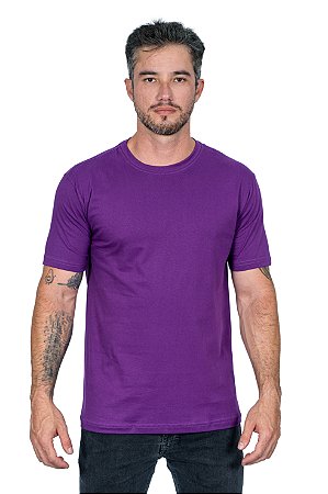 Camiseta Básica Roxa