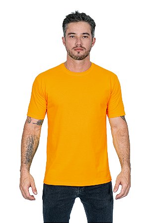 Camiseta Básica Amarelo Ouro