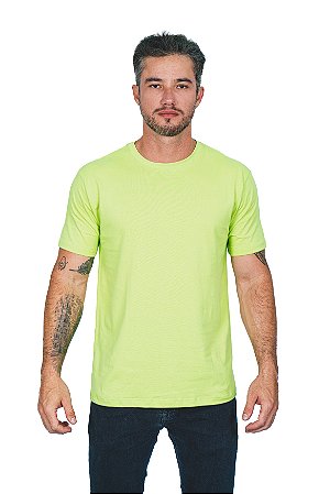 Camiseta Básica Verde Limão