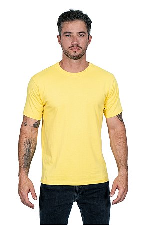 Camiseta Básica Amarelo Bebê