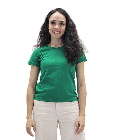 Baby Look Verde Bandeira