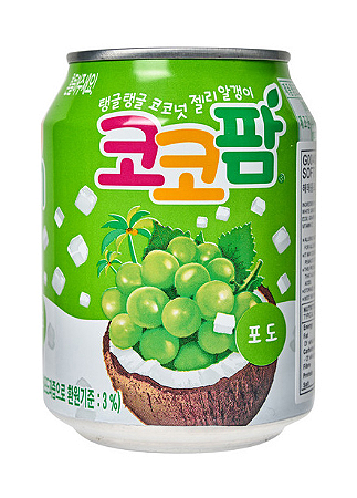 SUCO DE UVA COM PEDAÇOS DE COCO COCOPALM HAITAI - 238ML