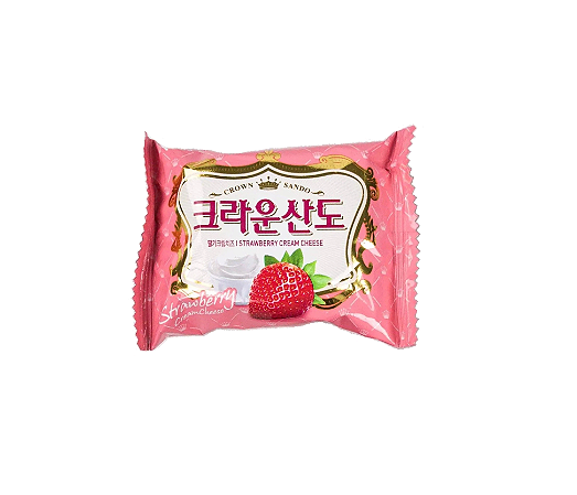 BISCOITO SANDO MORANGO CROWN - UNIDADE (20G)