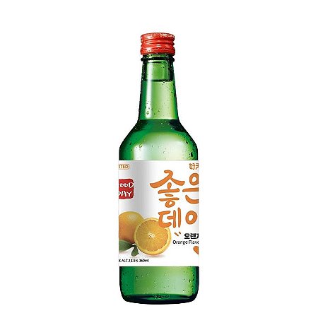 SOJU LARANJA 13% GOOD DAY - 360ML