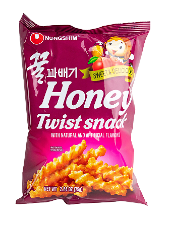 SALGADINHO MAÇÃ E MEL NONGSHIM - 75G