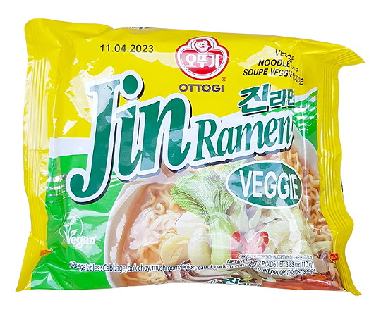 LÁMEN JIN RAMEN VEGGIE OTTOGI - 110G