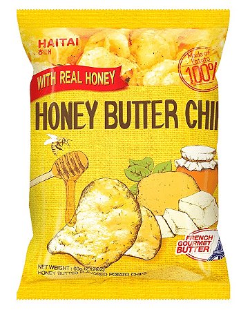 SALGADINHO HONEY BUTTER CHIP HAITAI - 60G