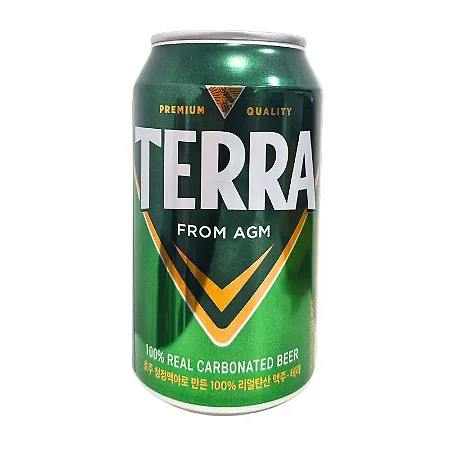 CERVEJA TERRA LAGER 4,6% HITEJINRO - 355ML