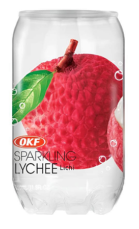 REFRIGERANTE DE LICHIA OKF - 350ML