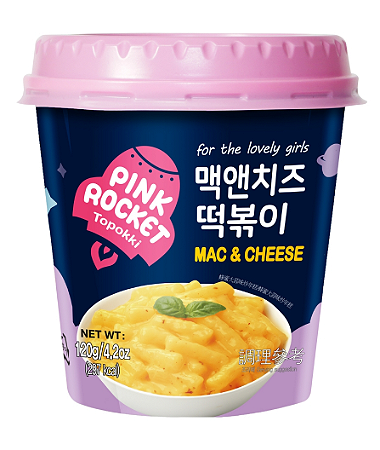 TOPOKKI MAC & CHEESE PINK ROCKET - 120G