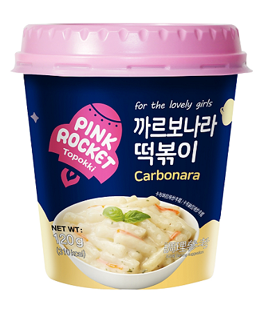 TOPOKKI CARBONARA PINK ROCKET - 120G