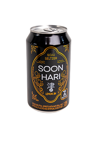 COQUETEL LEMON JIN SOON HARI LOTTE - 355ML
