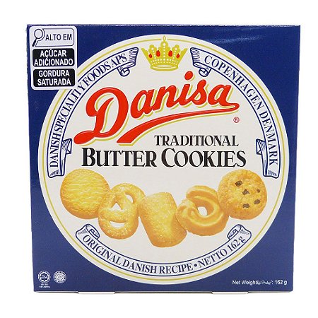 BISCOITO AMANTEIGADO DANISA - 162G