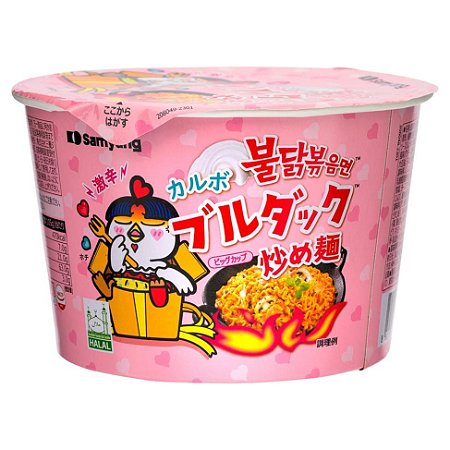LÁMEN HOT CHICKEN BULDAK CARBONARA TIGELA SAMYANG - 105G