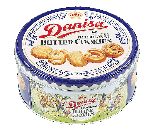 BISCOITO AMANTEIGADO DANISA LATA - 200G