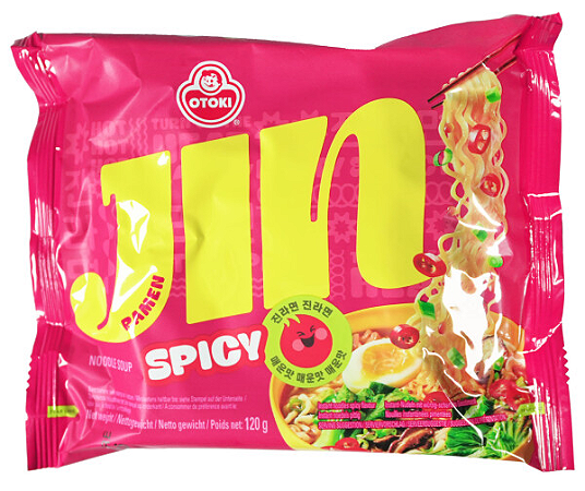 LÁMEN JIN RAMEN SPICY OTTOGI - 120G