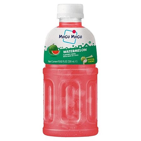 SUCO DE MELANCIA COM NATA DE COCO MOGU MOGU - 320ML