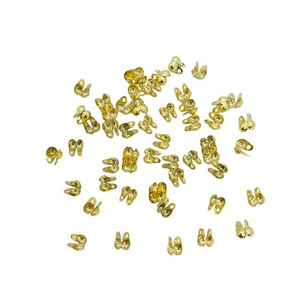 Terminal Corrente de Bolinha - Pacote com 100 pçs