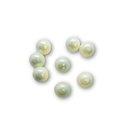 Pérola Shell Meio Furo - 4mm