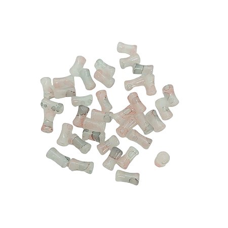 Contas - Entremeio de Murano Rosa