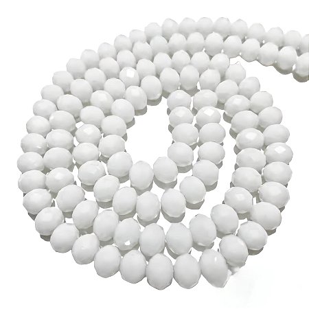 Fio de Cristal Branco - 6mm