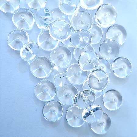 Contas - Entremeio de Murano Transparente
