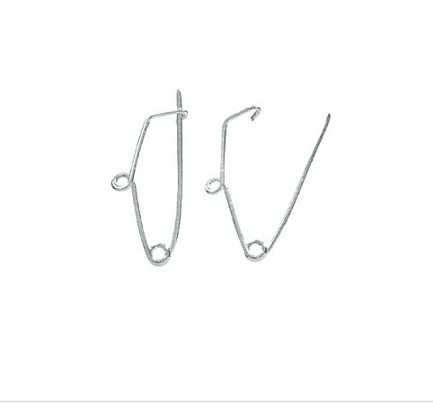 Alfinete para broche - 23mm - Pacote com 1.000 pçs