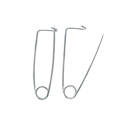 Alfinete para broche - 44mm - Pacote com 1.000 und