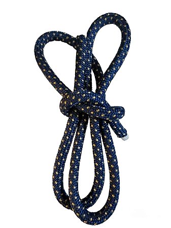 Corda Náutica Azul com Bege - 8mm