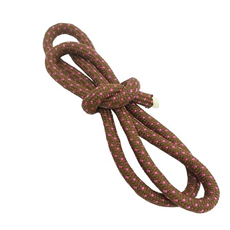 Corda Náutica Marrom com Rosa - 8mm