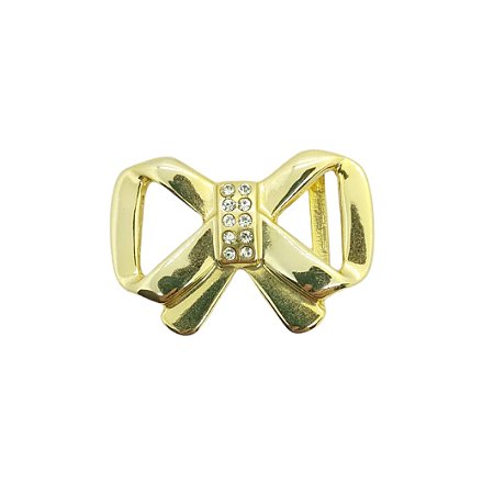 Fivela de Laço Dourado