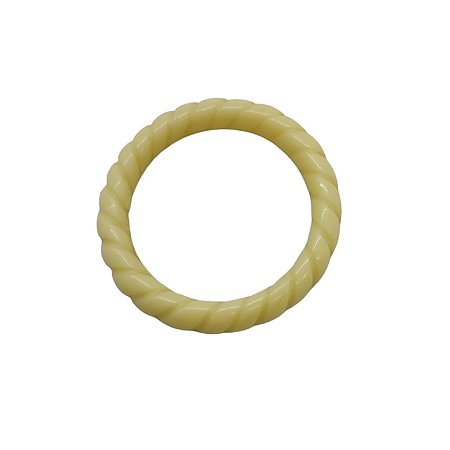 Argola de Resina – Marfim