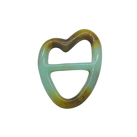 Fivela de Resina - Coração