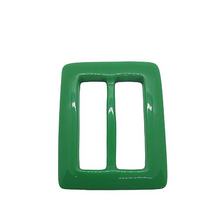 Fivela de Resina - Verde Grande