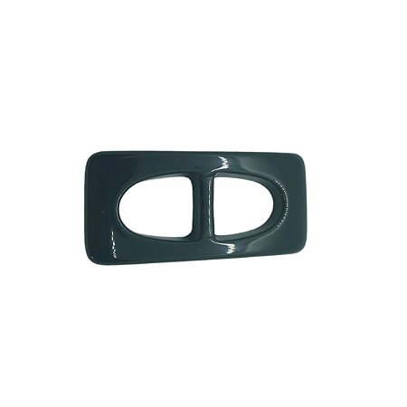 Fivela de Resina - Pequena Preta