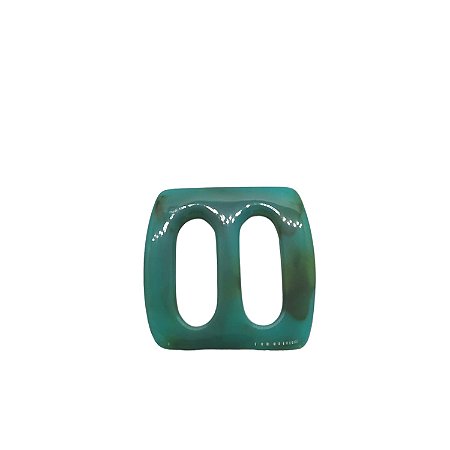 Fivela de Resina - Azul -