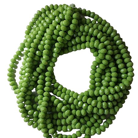 Fio de Cristal - Verde 8mm