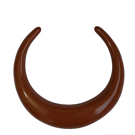 Choker de Resina - Marsala